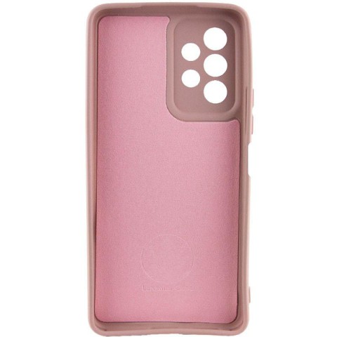 Чохол Silicone Cover Lakshmi Full Camera (AAA) для Samsung Galaxy A32 4G Рожевий / Pink Sand