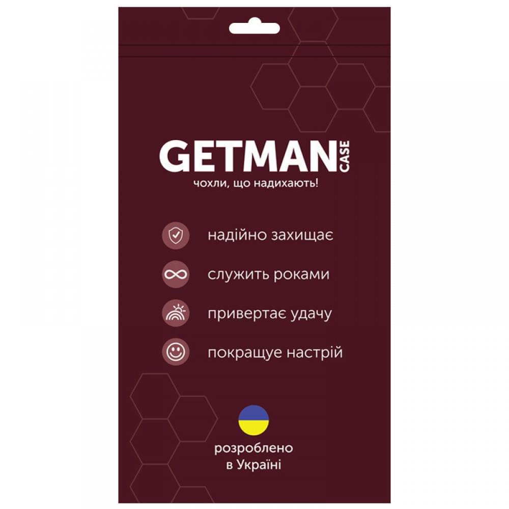 TPU чохол GETMAN Ease logo посилені кути Full Camera для Samsung Galaxy S24 FE Безбарвний (прозорий)
