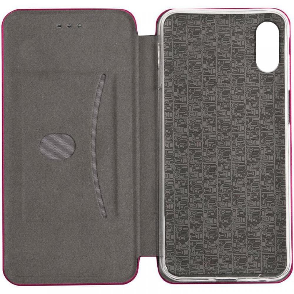 Шкіряний чохол-книжка Classy для Apple iPhone X / XS (5.8") Бордовий