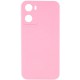 Чохол Silicone Cover Lakshmi Full Camera (AAA) для Oppo A57s / A77s Рожевий / Light pink