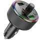 АЗП FM модулятор Hoco E82 Guerrero PD30W+QC3.0 (2USB-A/1C) Black