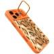 Чохол TPU+PC Wild Leopard with MagSafe and Lens для Apple iPhone 17 Pro Max (6.9") Orange