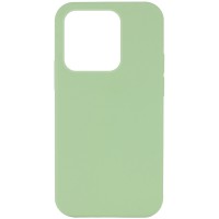 Чохол Silicone Case Full Protective (AA) NO LOGO для Apple iPhone 14 Pro (6.1") М'ятний / Mint