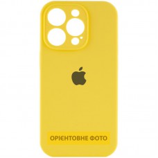 Чохол Silicone Case Full Camera Protective (AA) для Apple iPhone 17 Pro (6.3") Жовтий / Yellow