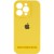 Чохол Silicone Case Full Camera Protective (AA) для Apple iPhone 17 Pro (6.3") Жовтий / Yellow