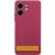Чохол TPU GETMAN Liquid Silk Full Camera для Motorola Edge 50 Pro Бордовий / Marsala