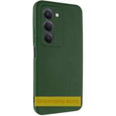 Чохол TPU GETMAN Liquid Silk Full Camera для Xiaomi Redmi 15 (Global) Зелений / Dark green