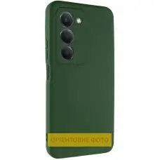 Чохол TPU GETMAN Liquid Silk Full Camera для Xiaomi Redmi 15 (Global) Зелений / Dark green