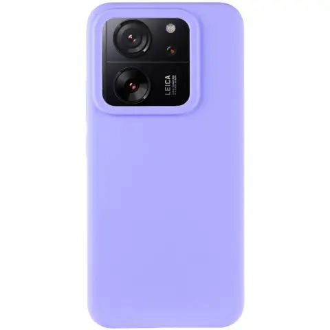 Чохол Silicone Cover Lakshmi (AAA) для Xiaomi 13T / 13T Pro Бузковий / Dasheen