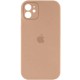 Чохол Silicone Case Full Camera Protective (AA) для Apple iPhone 12 (6.1") Бежевий / Desert Gold