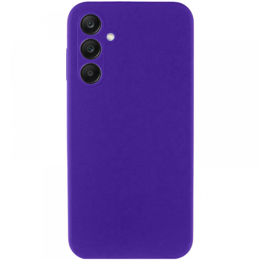 Чохол Silicone Cover Lakshmi Full Camera (AAA) для Samsung Galaxy A26 5G Фіолетовий / Amethyst