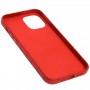 Шкіряний чохол Croco Leather для Apple iPhone 12 Pro / 12 (6.1") Red