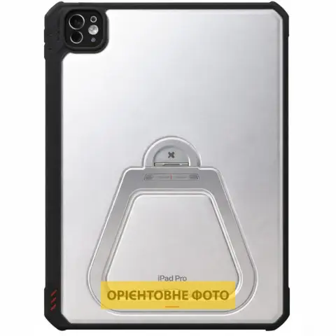 TPU+PC чохол Xundd 360 Rotate Stand (pen slot) для Apple iPad 10.9" (2022-24) / 11" (A16) 2025 Чорний