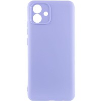 Чохол Silicone Cover Lakshmi Full Camera (AA) для Samsung Galaxy A04e Бузковий / Dasheen