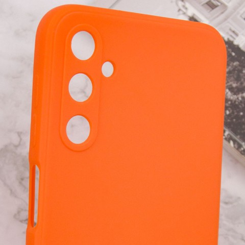 Силіконовий чохол Candy Full Camera для Samsung Galaxy A24 4G Помаранчевий / Orange