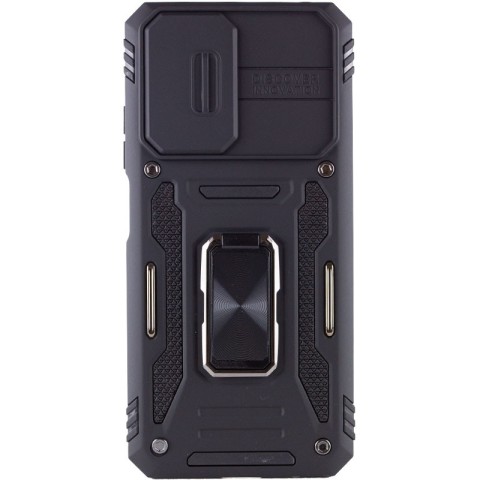 Ударостійкий чохол Camshield Army Ring для Xiaomi Redmi Note 11 (Global) / Note 11S / Note 12S Чорний / Black