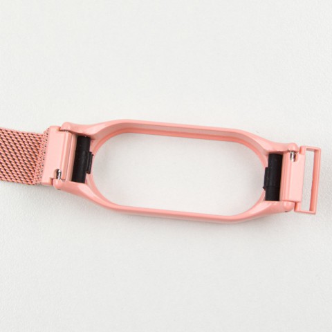 Ремінець Milanese Loop Design для Xiaomi Mi Band 7 Peach