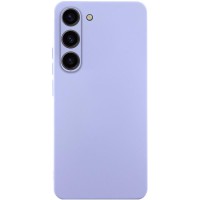 Чохол TPU GETMAN Liquid Silk Full Camera для Samsung Galaxy S23 Бузковий / Dasheen