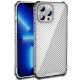 Чохол TPU Ease Carbon color series для Apple iPhone 12 Pro Max (6.7") Чорний / Прозорий