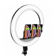 Кольцевая светодиодная LED лампа Arc Ring Remote control 18" + tripod 2.1m