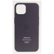 Чохол Silicone case (AAA) with Magsafe and Animation для Apple iPhone 13 (6.1") Чорний / Midnight Чохол Silicone case (AAA) with Magsafe and Animation для Apple iPhone 13 (6.1") Чорний / Midnight