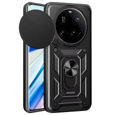 Чохол Ummi Camshield Serge Ring для Xiaomi 15 Ultra Чорний