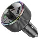 АЗП FM модулятор Hoco E82 Guerrero PD30W+QC3.0 (2USB-A/1C) Black
