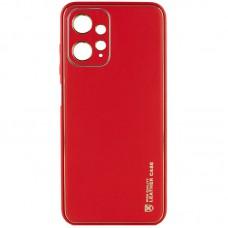Шкіряний чохол Xshield для Xiaomi Redmi Note 12 4G Червоний / Red