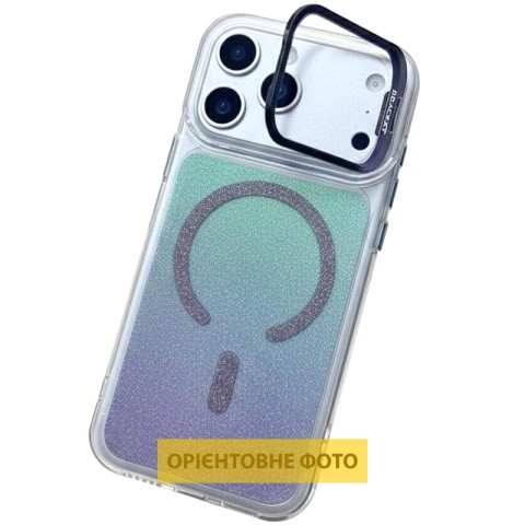 Чохол TPU+PC Jewel Sparkle with MagSafe для Apple iPhone 16 Pro (6.3") Royal Blue