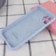 Чохол Silicone Case Full Camera Protective (AA) для Apple iPhone 12 Pro (6.1") Блакитний / Lilac Blue