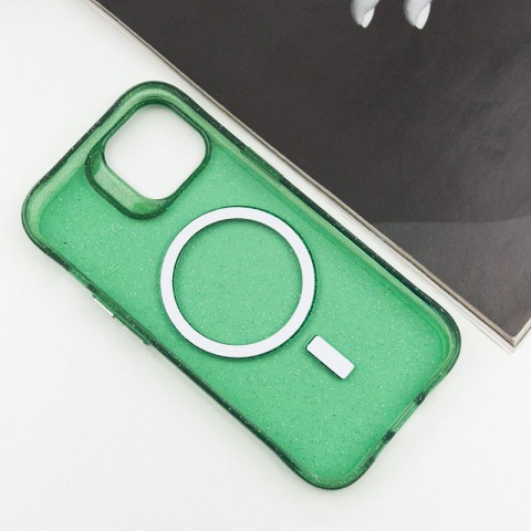 Чохол TPU Radiance with MagSafe для Apple iPhone 14 (6.1") Green