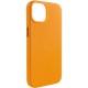 Кожаный чехол Leather Case (AA Plus) with MagSafe для Apple iPhone 14 (6.1")