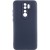 Чохол Silicone Cover Lakshmi Full Camera (AA) для Xiaomi Redmi 9 Синій / Midnight Blue
