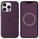 Чохол Silicone case (AAA) with Magsafe and Animation (button) для Apple iPhone 16 Pro (6.3") Plum