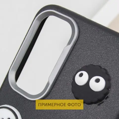 Чохол TPU Leather Toys для Xiaomi Redmi 14C / Redmi A4 / Poco C75 Coffee / Black