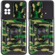 Ударостійкий чохол Camshield Serge Ring Camo для Xiaomi Poco X4 Pro 5G Зелений / Army Green