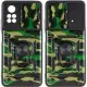 Ударостійкий чохол Camshield Serge Ring Camo для Xiaomi Poco X4 Pro 5G Зелений / Army Green