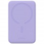 Портативне ЗП Power Bank Baseus Magnetic Mini OS 20W c БЗП 10000 mAh (PPCX110105) Purple