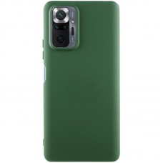 Чохол Silicone Cover Ummi Lakshmi (AA) для Xiaomi Redmi Note 10 Pro / 10 Pro Max Зелений / Dark green
