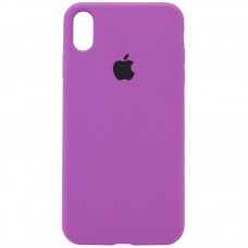 Чохол Silicone Case Full Protective (AA) для Apple iPhone XR (6.1") Фіолетовий / Grape