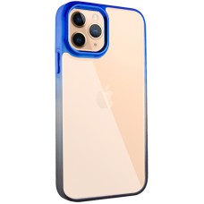 Чохол TPU+PC Fresh sip series для Apple iPhone 11 Pro Max (6.5") Чорний / Синій