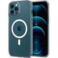 Чохол SGP Ultra Hybrid (MagFit) для Apple iPhone 13 Pro (6.1") Прозорий