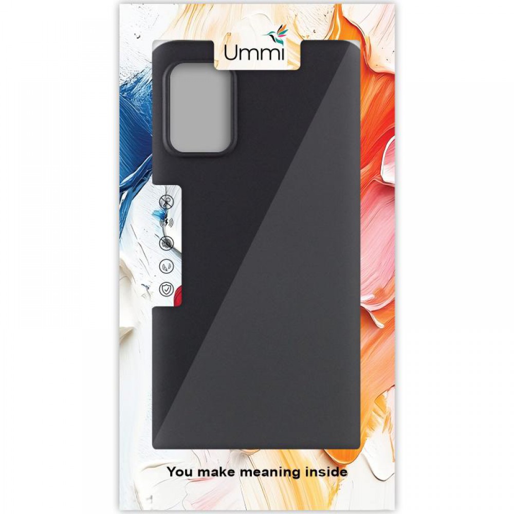Чохол Silicone Cover Ummi Lakshmi (AA) для Samsung Galaxy A71 Чорний / Black