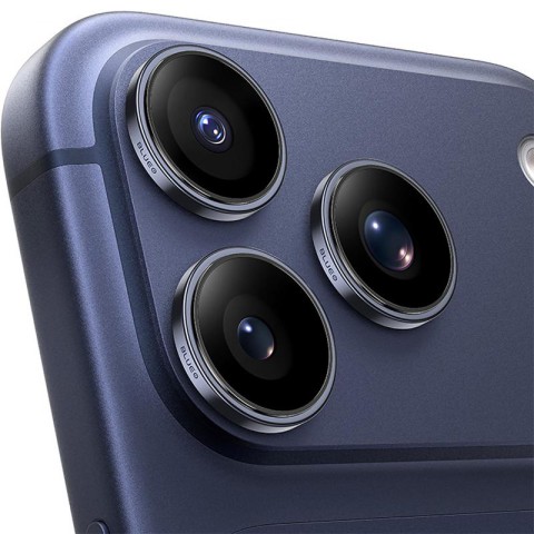 Захисне скло BlueO Sapphire на камеру для Apple iPhone 17 Pro / 17 Pro Max Темно-синій / Dark Blue