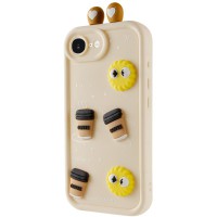 Чохол TPU Toys Case with Ears для Apple iPhone 16e / 17e (6.1") Sand