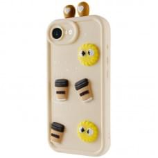 Чехол TPU Toys Case with Ears для Apple iPhone 16e (6.1")