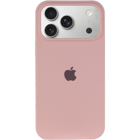 Чохол Silicone Case Full Protective (AA) для Apple iPhone 17 Pro Max (6.9") Рожевий / Pink Sand