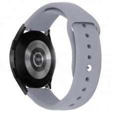 Силіконовий ремінець Sport для Smart Watch 22mm Сірий / Gray