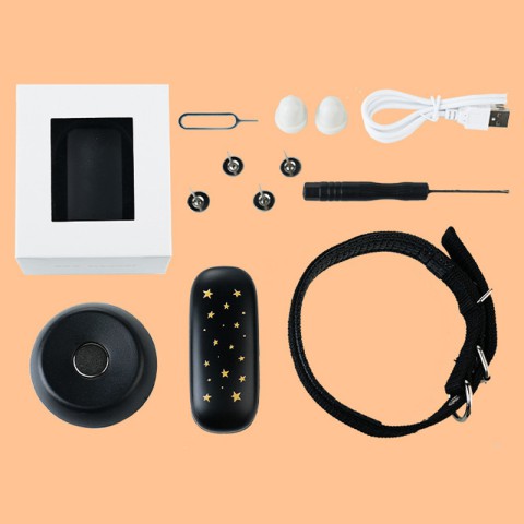 Трекер GPS для тварин V53 Pet Tracker SIM (4GLTE) 900mAh Black