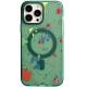 Чохол TPU+PC Flush with MagSafe для Apple iPhone 14 Pro Max (6.7") Dark green